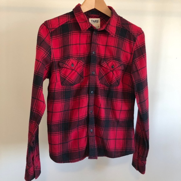 TNA Tops - TNA Flannel Button Up
